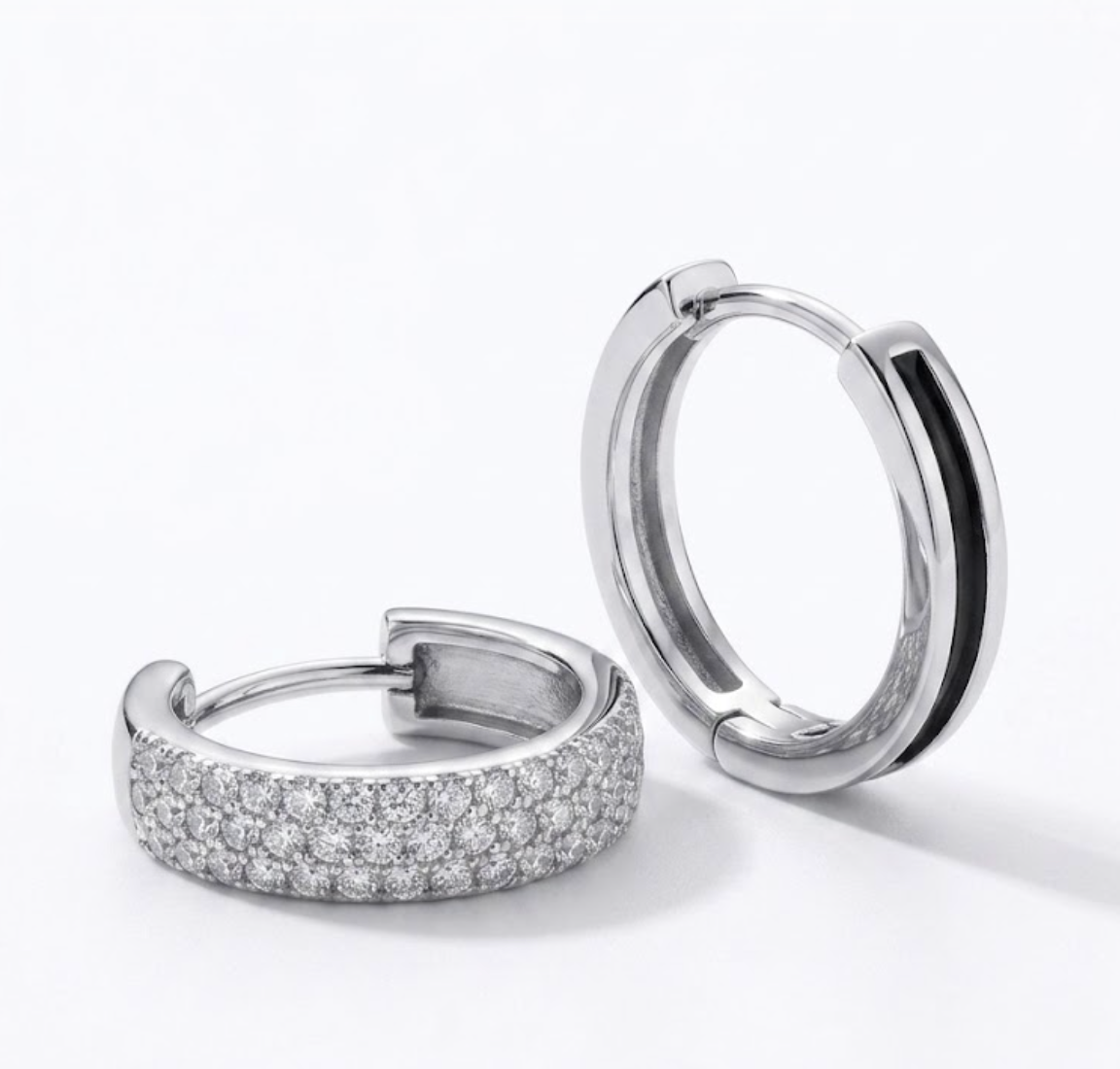 Dawn Gemstone Hoop Earrings